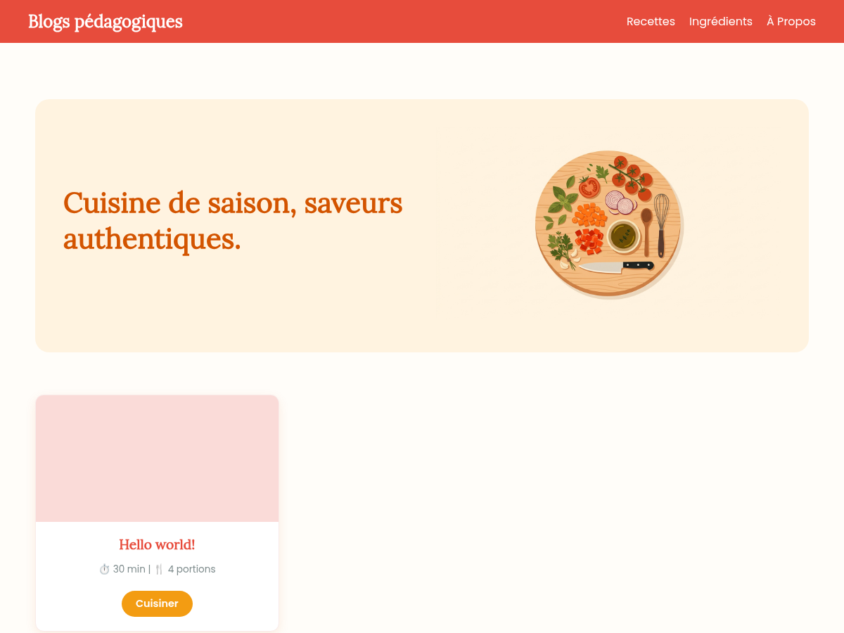 Food Recipe