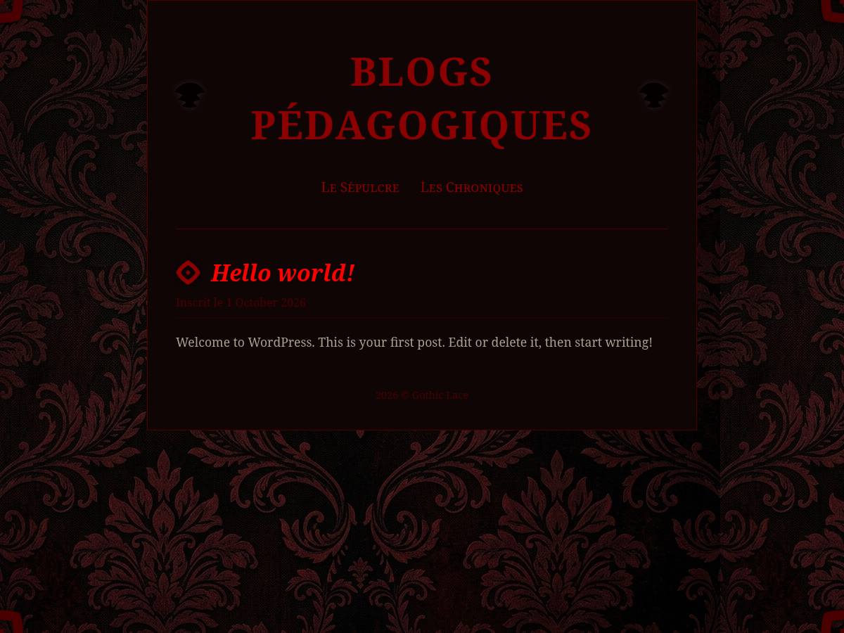 Goth Velvet Damask